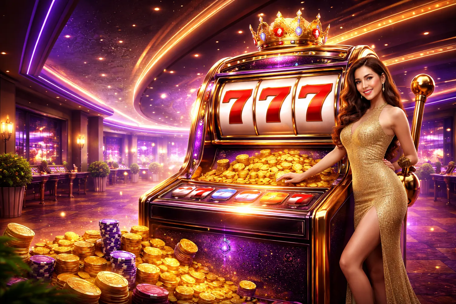 Máy đánh bạc và Jackpot lũy tiến tại helo888 uy tín